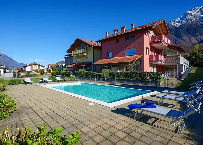 Apartamento Rose Rossa Roselina Terrassen Og Colico