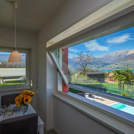 Rose Rossa Roselina Terrassen Og Colico